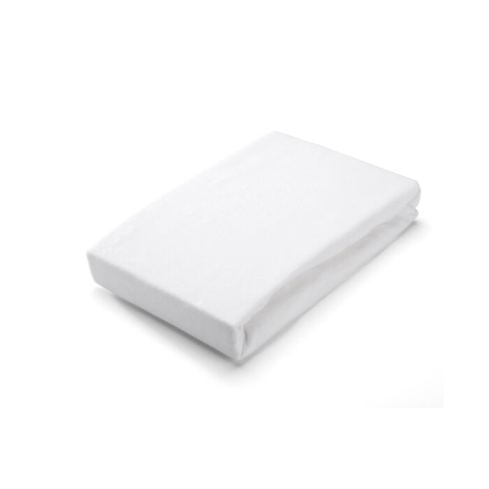 Cotton Cover einfach splittopper molton 180x200/210cm weiß