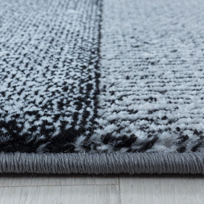 Costa Duva teppich kurzflor rechteckig 160x230cm schwarz