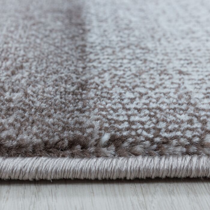 Costa Duva teppich kurzflor läufer 80x250cm braun