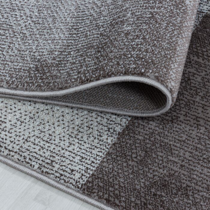Costa Duva teppich kurzflor läufer 80x250cm braun