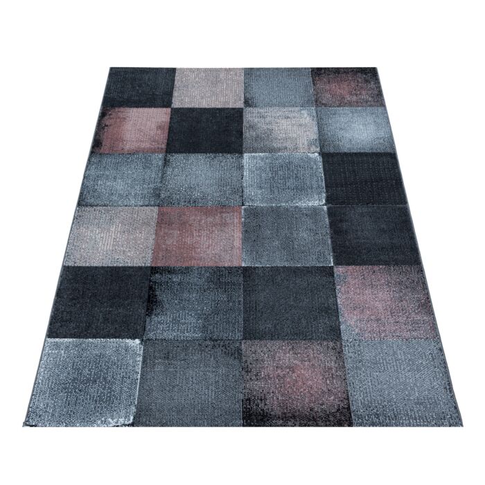 Costa Duva teppich kurzflor rechteckig 240x340cm rosa