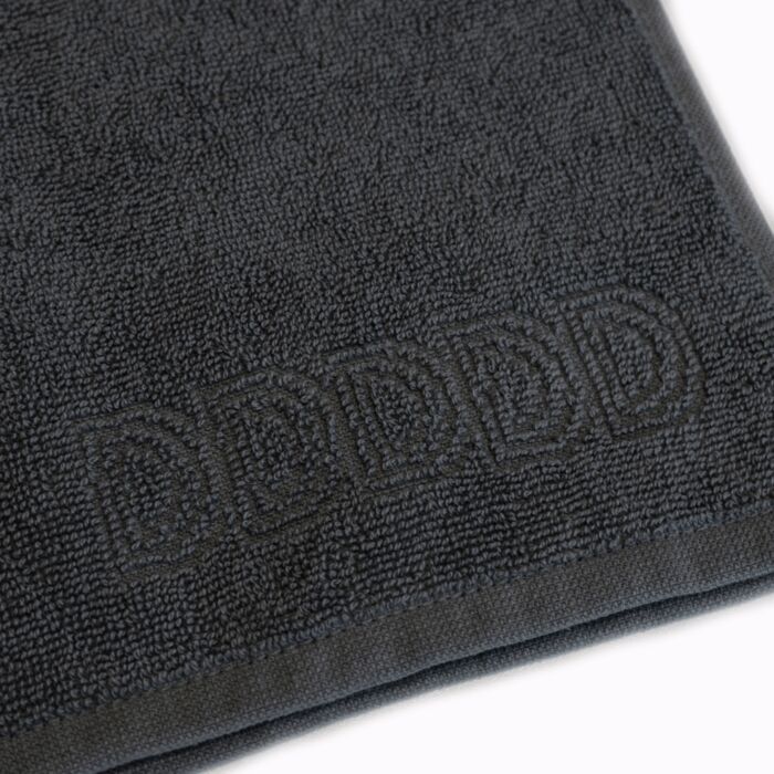 DDDDD Logo küchentuch 50x55cm anthrazit (6 stück)