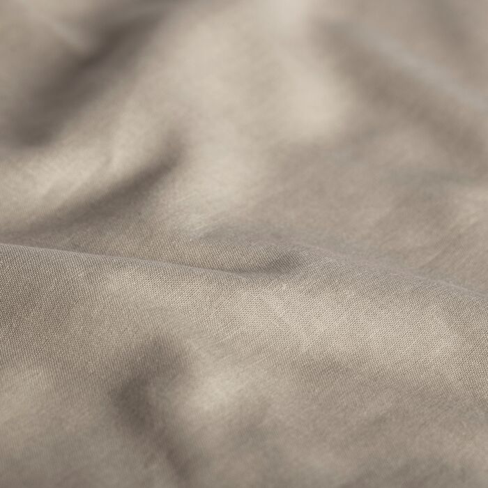 Cinderella Weekend spannbettlaken 180x200cm baumwolle taupe (bis 25cm)
