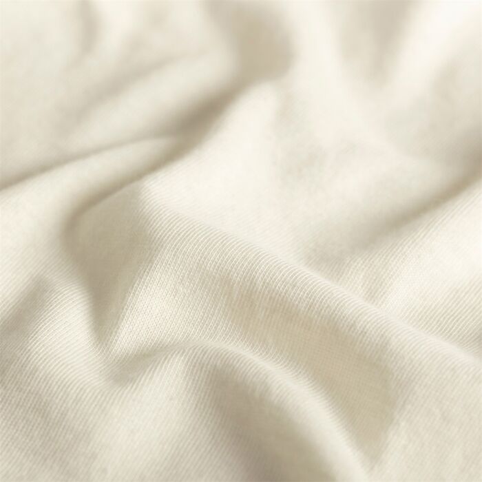 Cinderella spannbettlaken 200x200cm jersey elfenbeinweiß (bis 25cm)