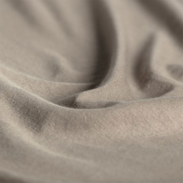 Cinderella spannbettlaken 70x200cm jersey taupe (bis 25cm)