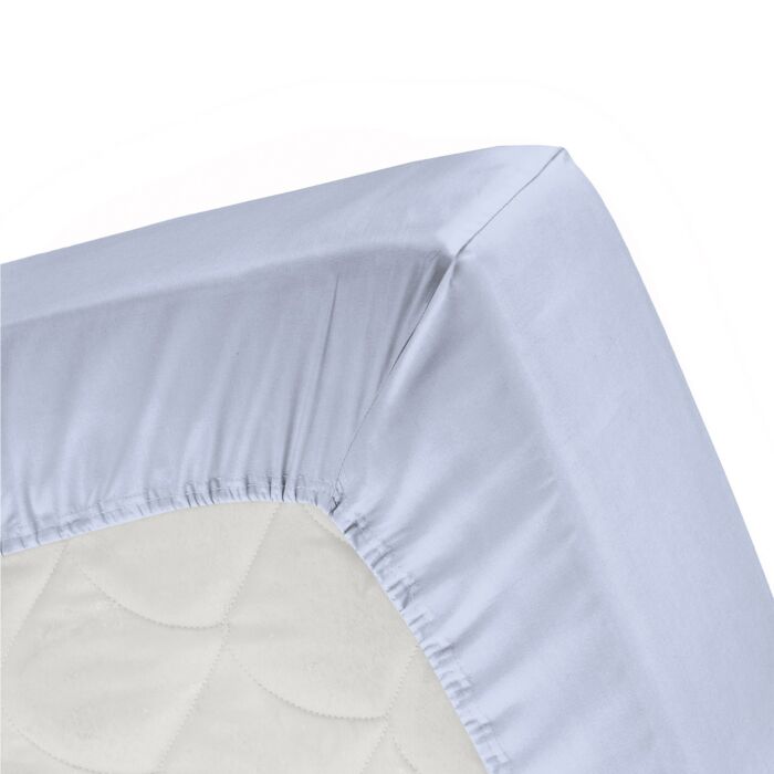 Cinderella spannbettlaken 140x200cm jersey himmelblau (bis 25cm)