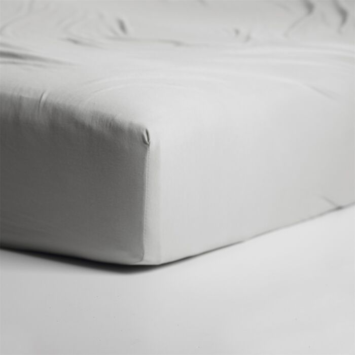 Cinderella spannbettlaken 90x200cm jersey hellgrau (bis 25cm)