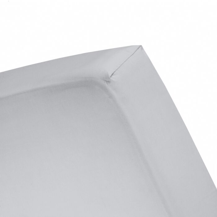 Cinderella spannbettlaken 90x200cm jersey hellgrau (bis 25cm)