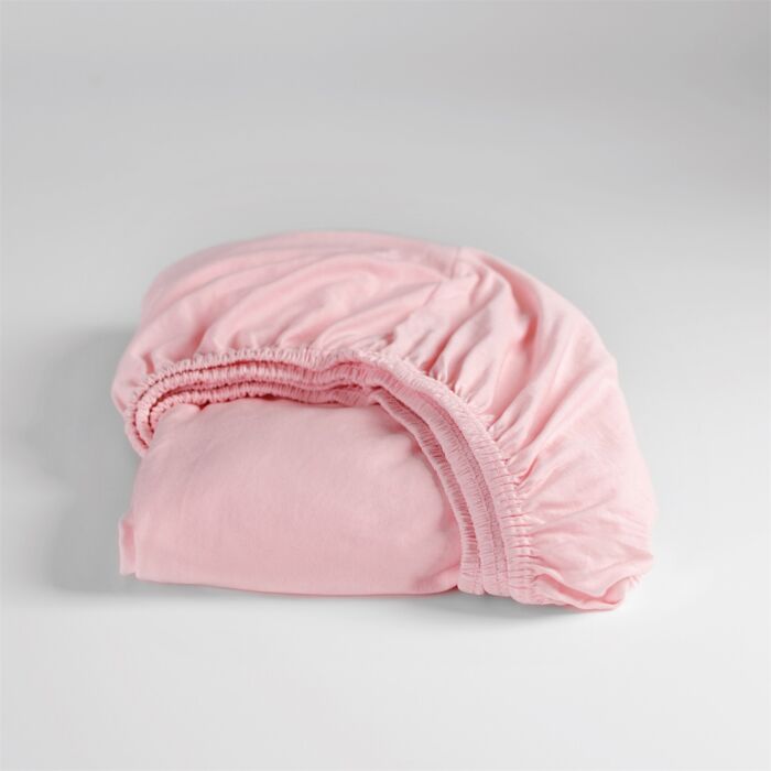 Cinderella spannbettlaken 180x200cm jersey bonbon rosa (bis 25cm)