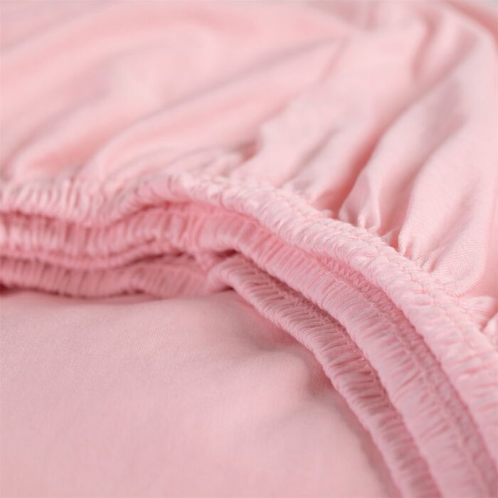 Cinderella spannbettlaken 180x200cm jersey bonbon rosa (bis 25cm)