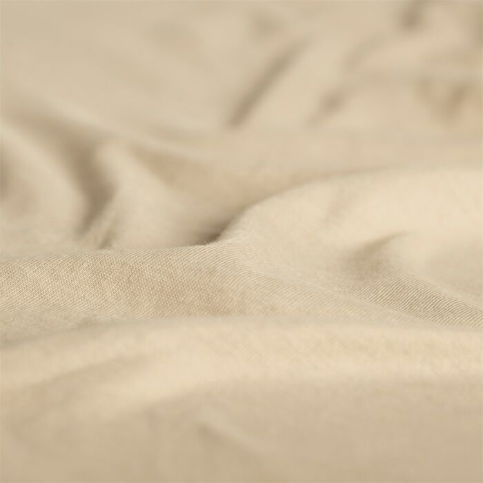 Cinderella spannbettlaken 200x200cm jersey silver sand (bis 25cm)