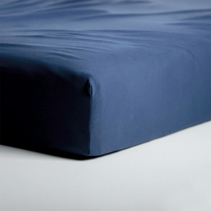 Cinderella spannbettlaken 160x200cm jersey dunkelblau (bis 25cm)