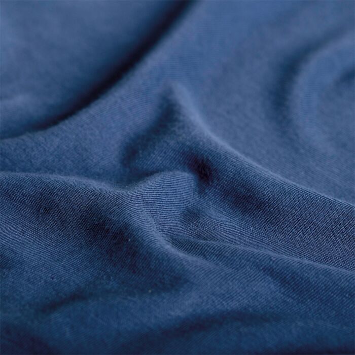 Cinderella spannbettlaken 160x200cm jersey dunkelblau (bis 25cm)
