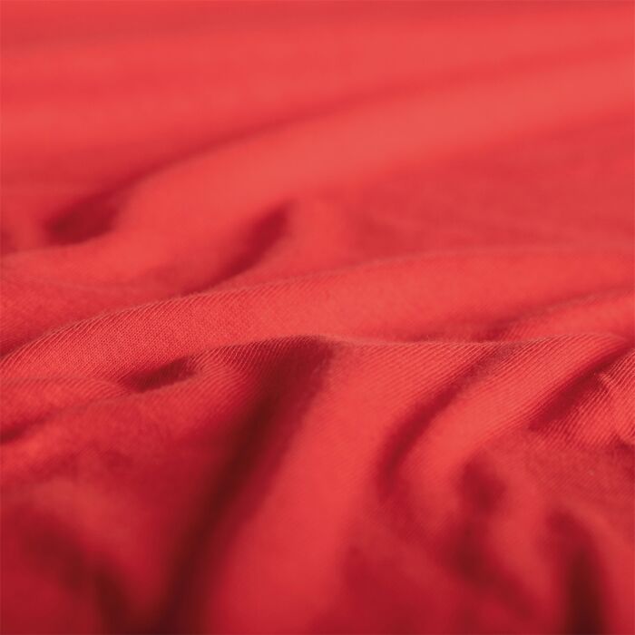Cinderella spannbettlaken 80/90x200cm jersey rot (bis 25cm)