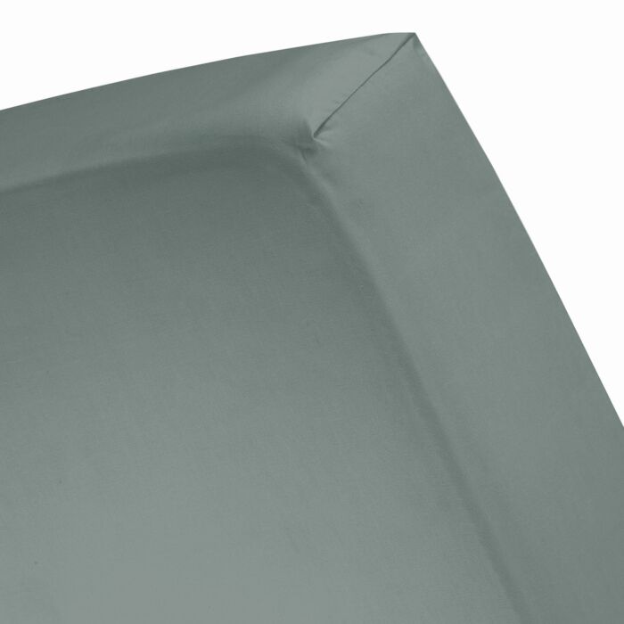 Cinderella Sundays spannbettlaken 90x210cm satin grün (bis 25cm)