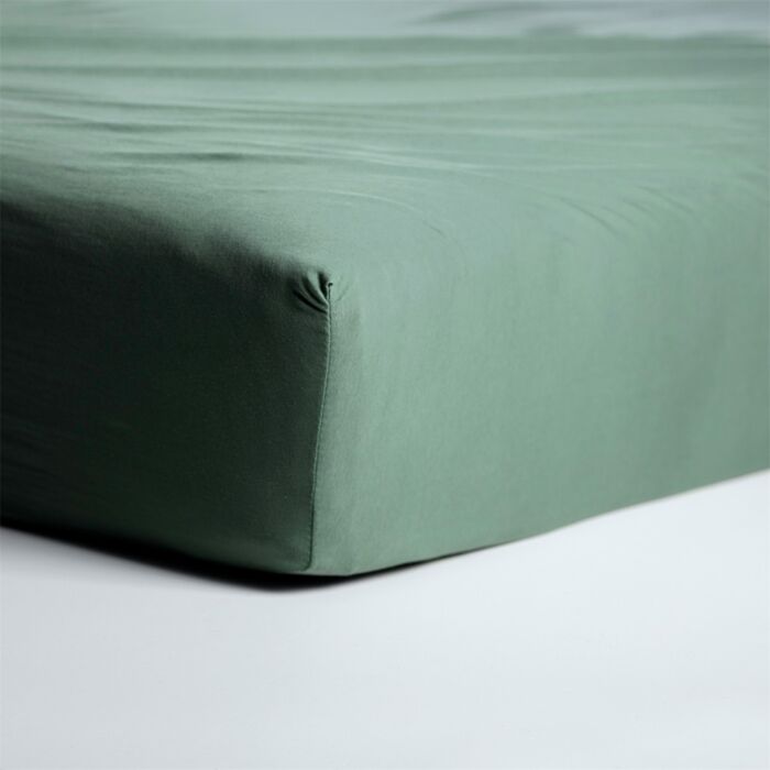 Cinderella spannbettlaken 180x210/220cm jersey grün (bis 25cm)