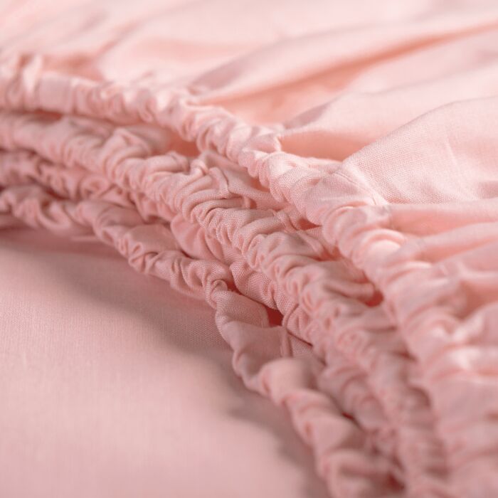 Cinderella Weekend spannbettlaken 90x210cm baumwolle rosa (bis 25cm)