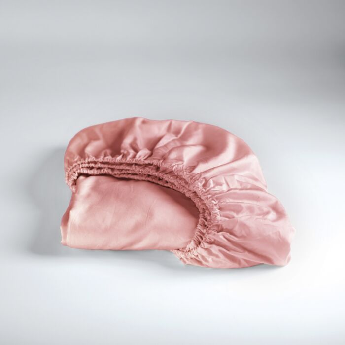 Cinderella Sundays spannbettlaken 90x200cm satin rosa (bis 25cm)
