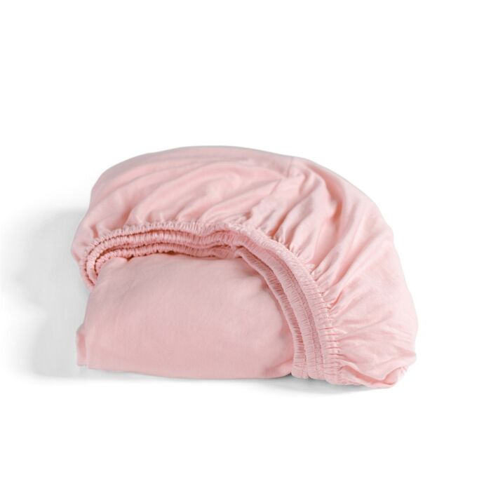 Cinderella spannbettlaken 80/90x210/220cm-100x200cm jersey rosa (bis 25cm)