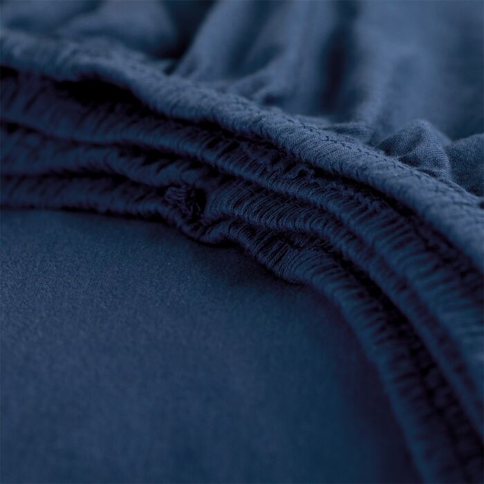 Cinderella topper spannbettlaken 80-90x200/210cm jersey navy (bis 15cm)