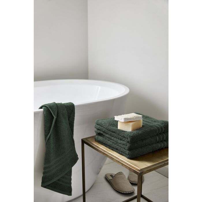 Bath Basics badetuch 70x140cm dunkelgrün