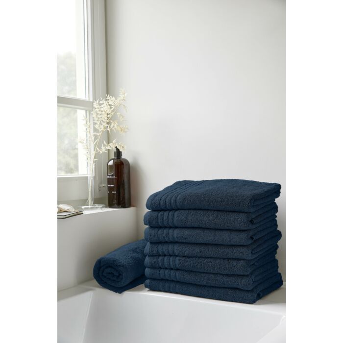 Bath Basics badetuch 70x140cm dunkelblau