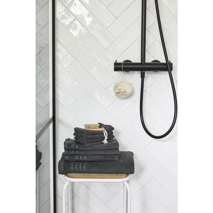 Bath Basics badetuch 50x100cm anthrazit