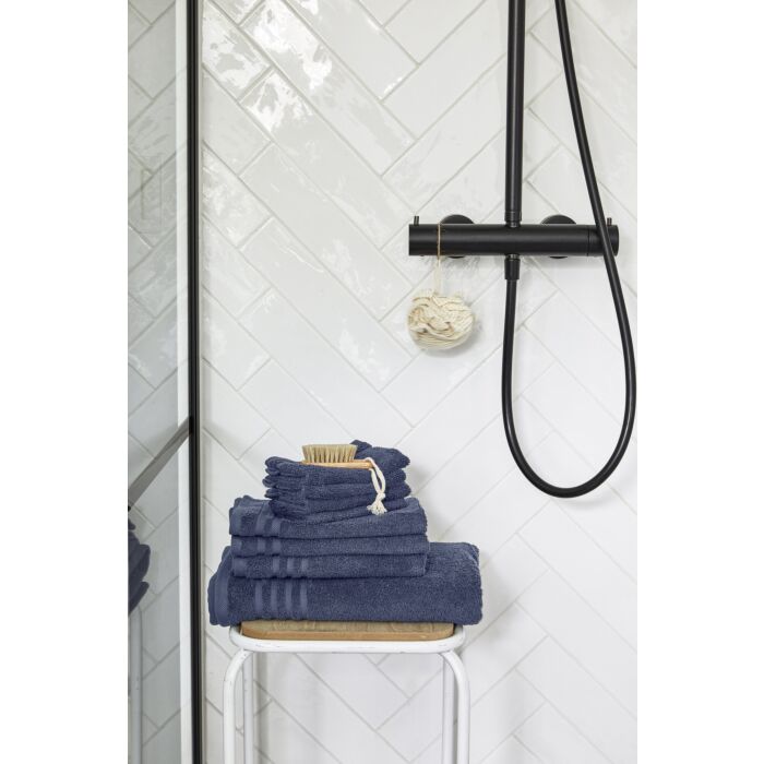 Bath Basics badetuch 70x140cm blau