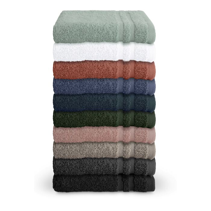 Bath Basics gästetuch 30x50cm dunkelblau (2 stück)