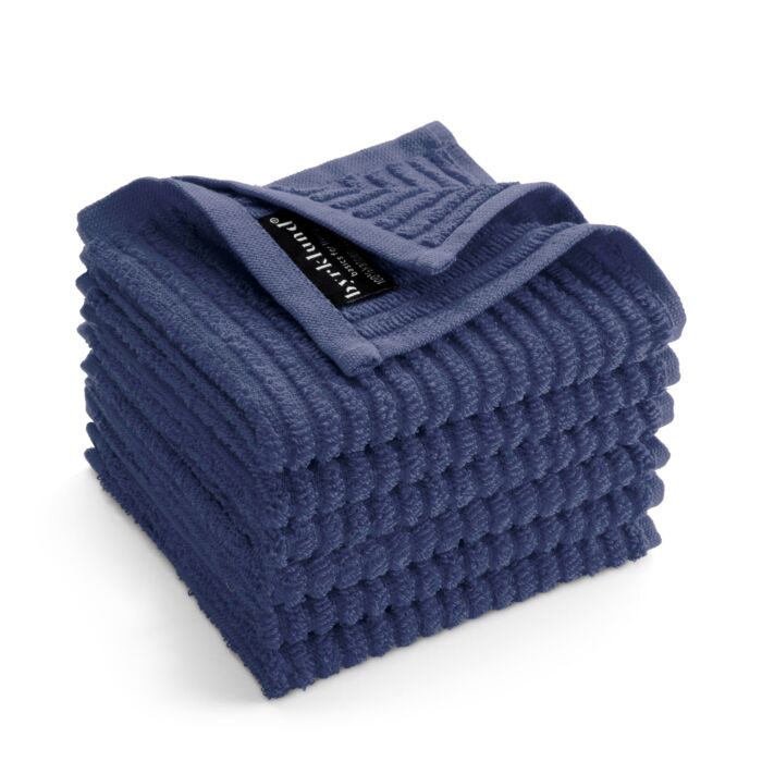 Clean & Shiny horeca spültuch 30x30cm blau (6 stück)