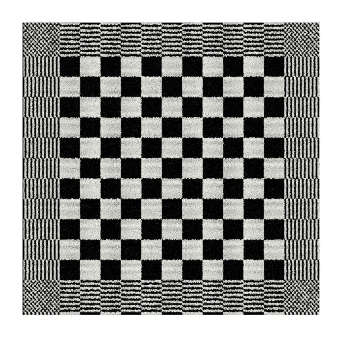 DDDDD Barbeque küchentuch 50x55cm schwarz (6 stück)