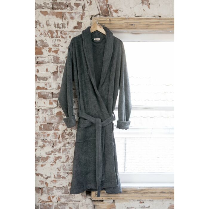 Home Robe bademantel L/XL antractiet