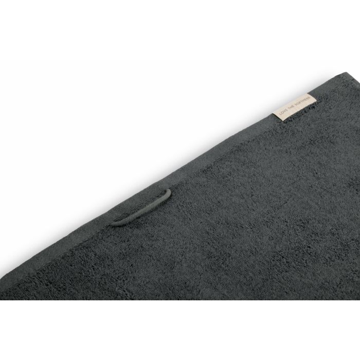 Soft Cotton badetuch 50x100cm anthrazit