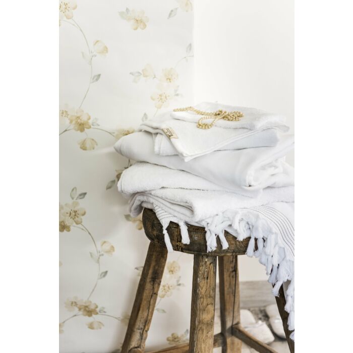 Soft Cotton badetuch 50x100cm weiß