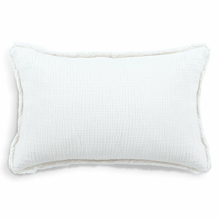 Casual Touch dekokissen 40x60cm weiß