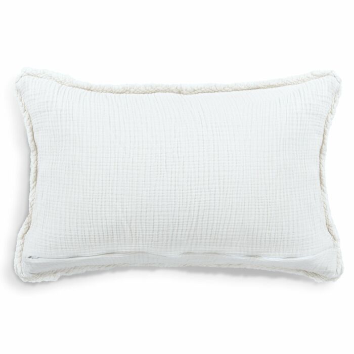 Casual Touch dekokissen 40x60cm weiß