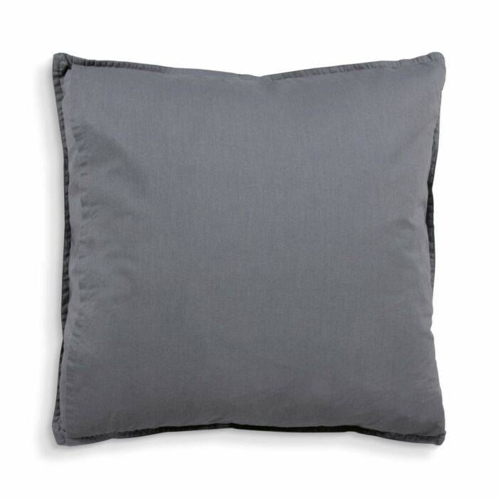 Luxury Touch dekokissen 45x45cm anthrazit