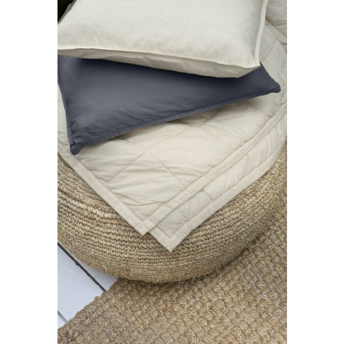 Luxury Touch dekokissen 45x45cm anthrazit