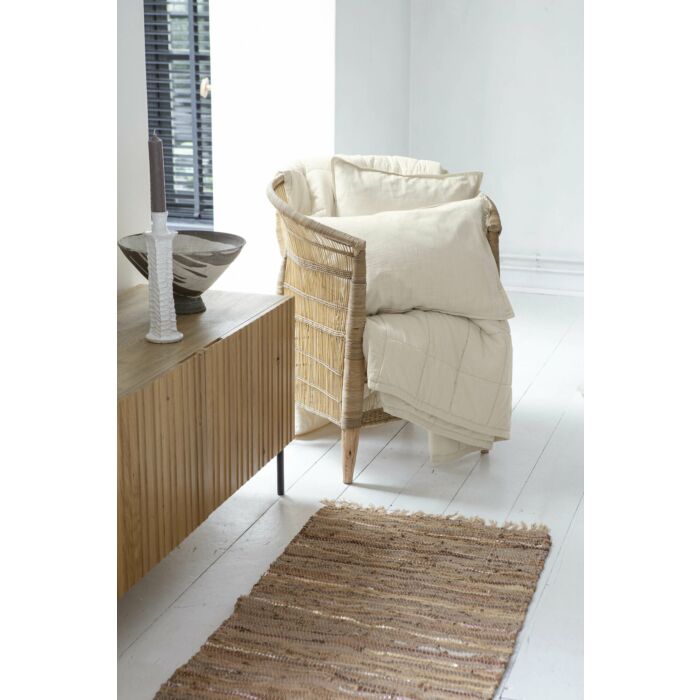 Luxury Touch tagesdecke 240x260cm creme