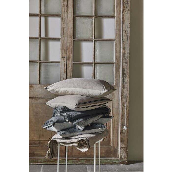 Soft Jersey dekokissen 45x45cm taupe/sand