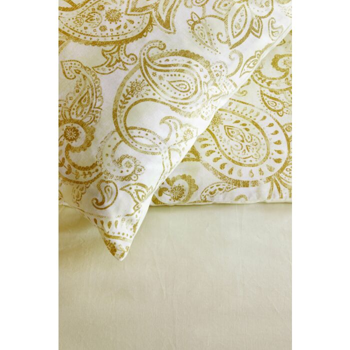 Perfect Paisley bettwäsche 240x220cm gelb