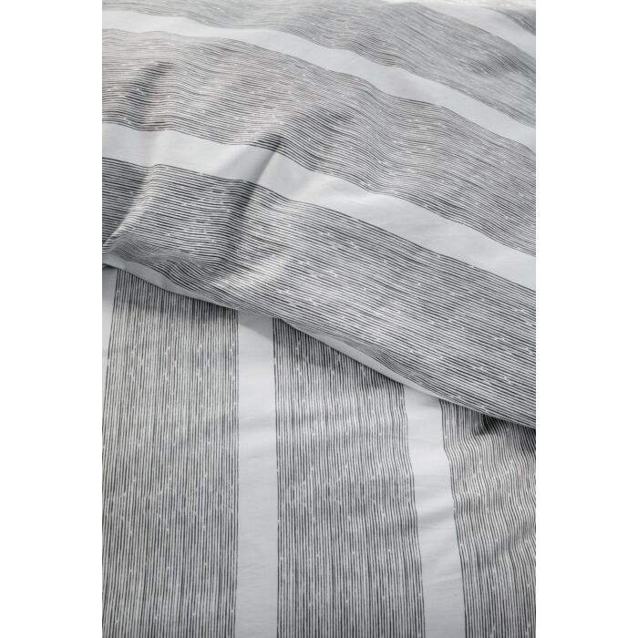 Stripe Along bettwäsche 200x200cm anthrazit