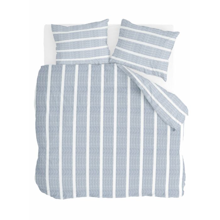 Stripe Along bettwäsche 200x220cm blau