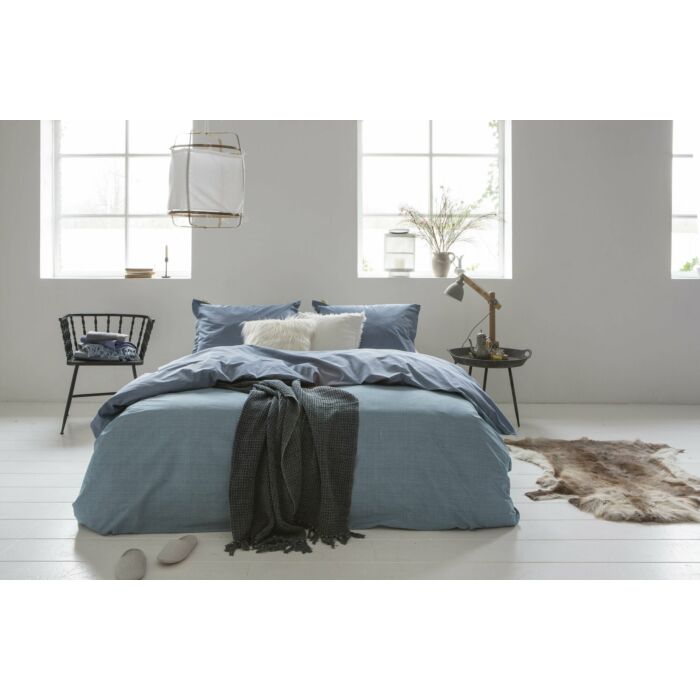 Vintage Club bettwäsche 200x200cm blau