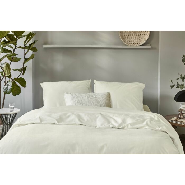 Vintage Cotton bettwäsche 240x220cm creme