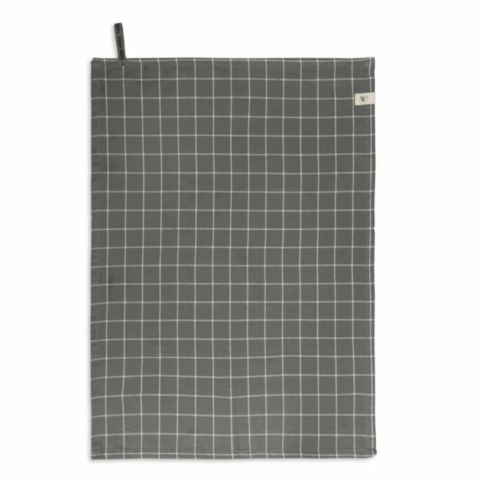 Dry weißh Blocks geschirrtuch 50x70cm aus schwarz