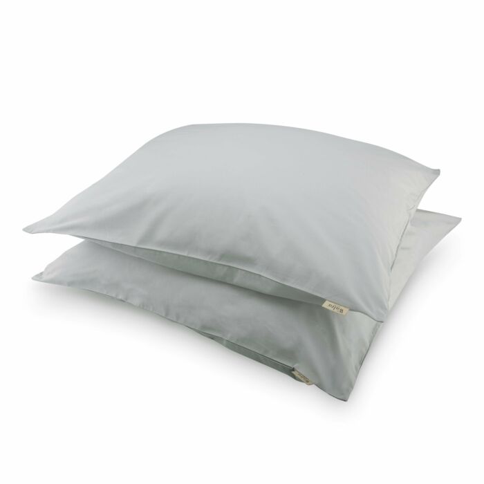Crispy Cotton kissenbezug 80x80cm grau (2 stück)