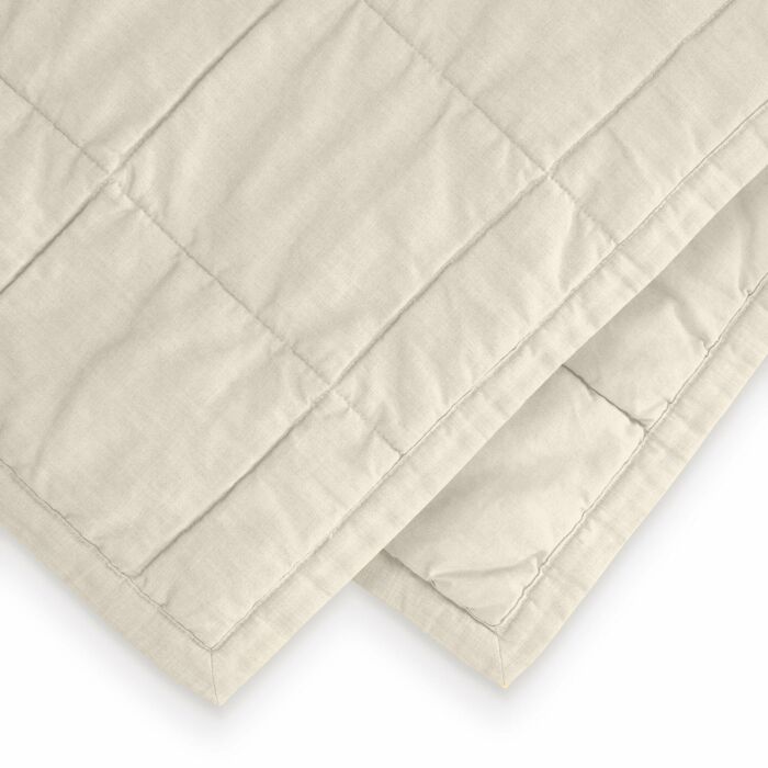 Luxury Touch tagesdecke 240x260cm creme
