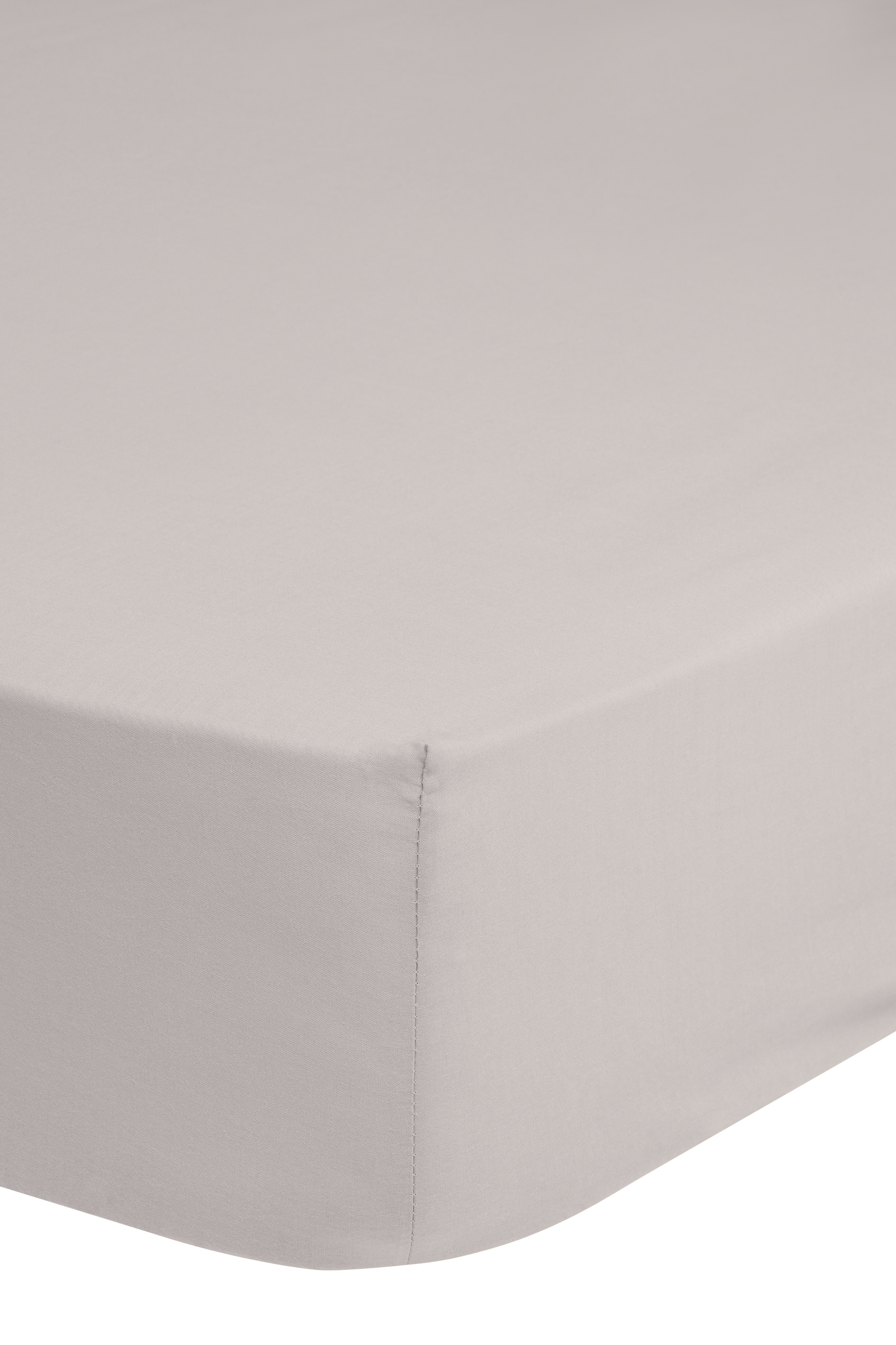 spannbettlaken 100x200cm baumwollsatin hellsand