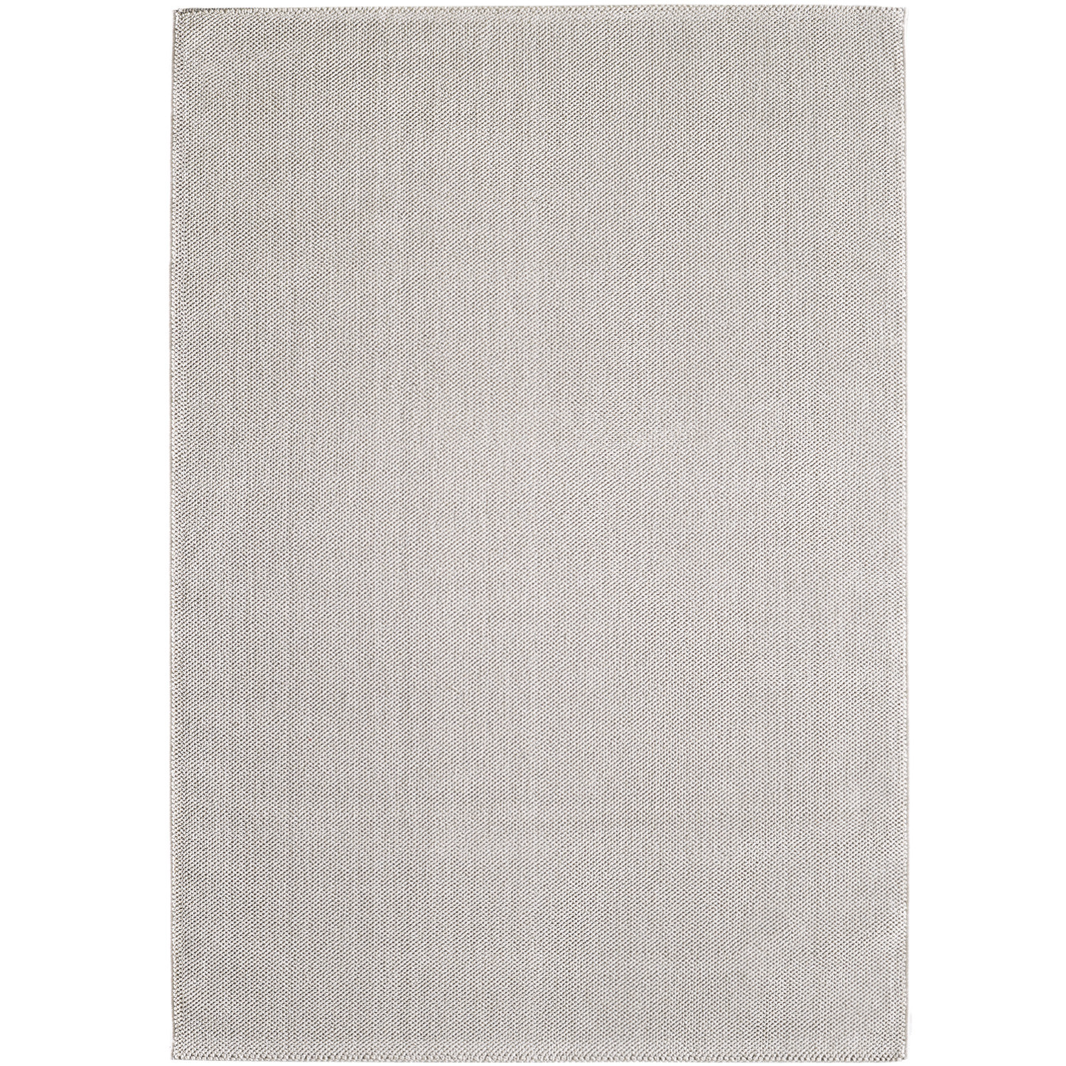Loom teppich kurzflor rechteckig 140x200cm creme